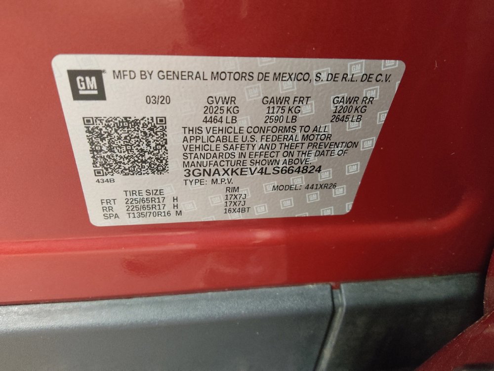 Used 2020 Chevrolet Equinox LT FWD image 33