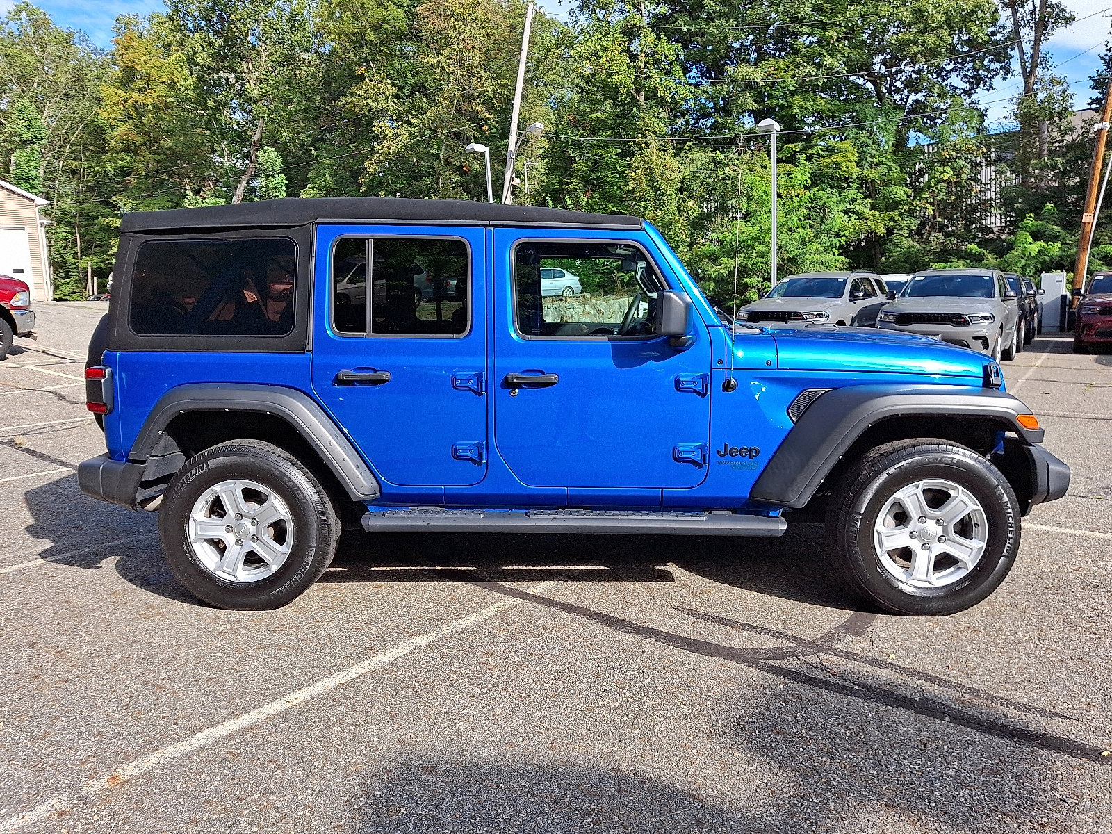 Certified 2021 Jeep Wrangler Unlimited Sport AWD/4WD image 8