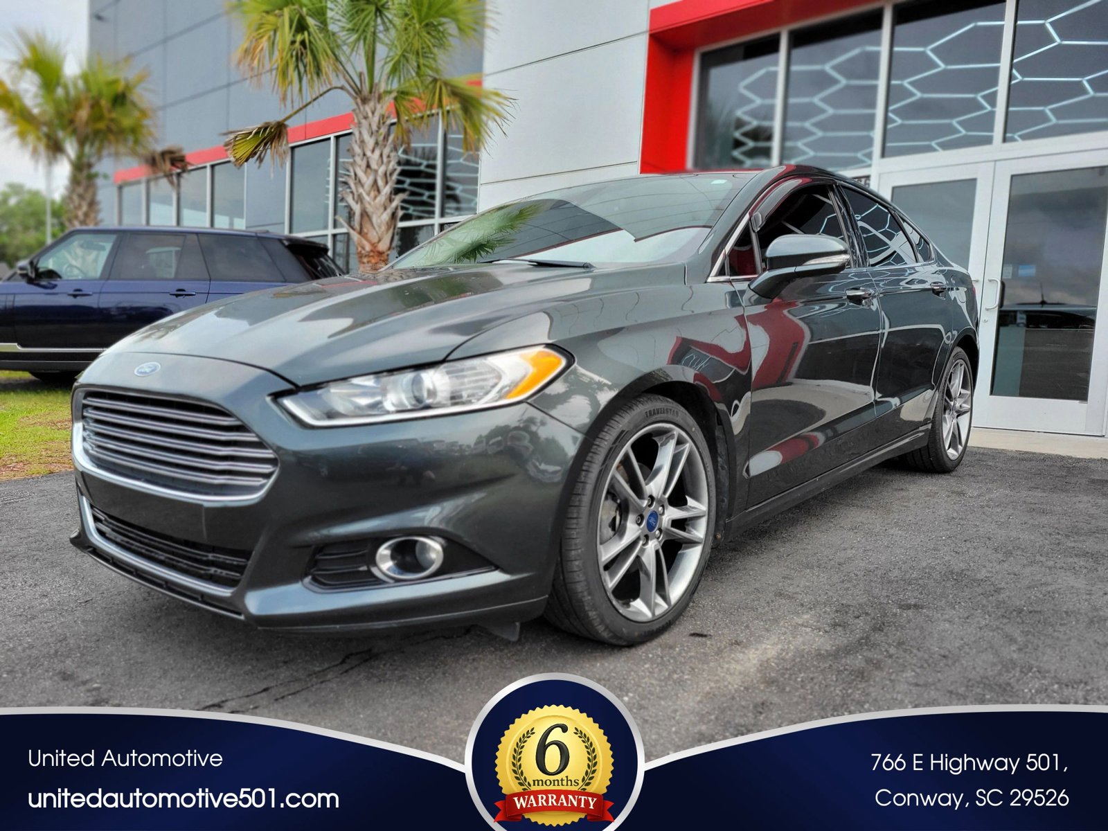 Used 2015 Ford Fusion Titanium FWD image 1
