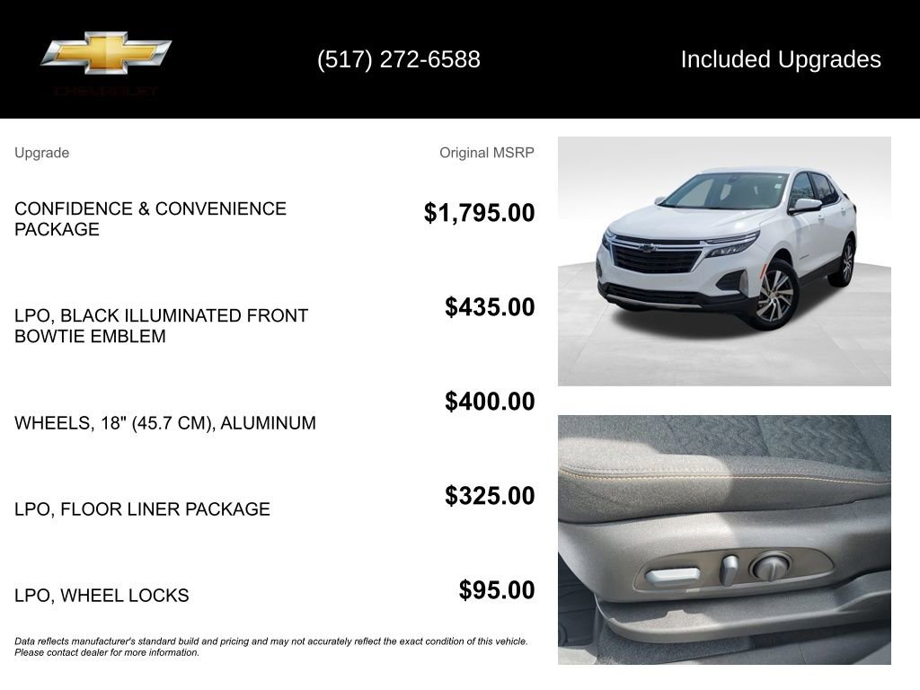 Certified 2022 Chevrolet Equinox LT FWD image 5
