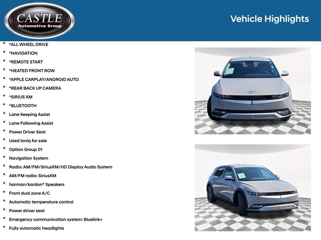 Certified 2024 Hyundai Ioniq 5 SE AWD/4WD image 3