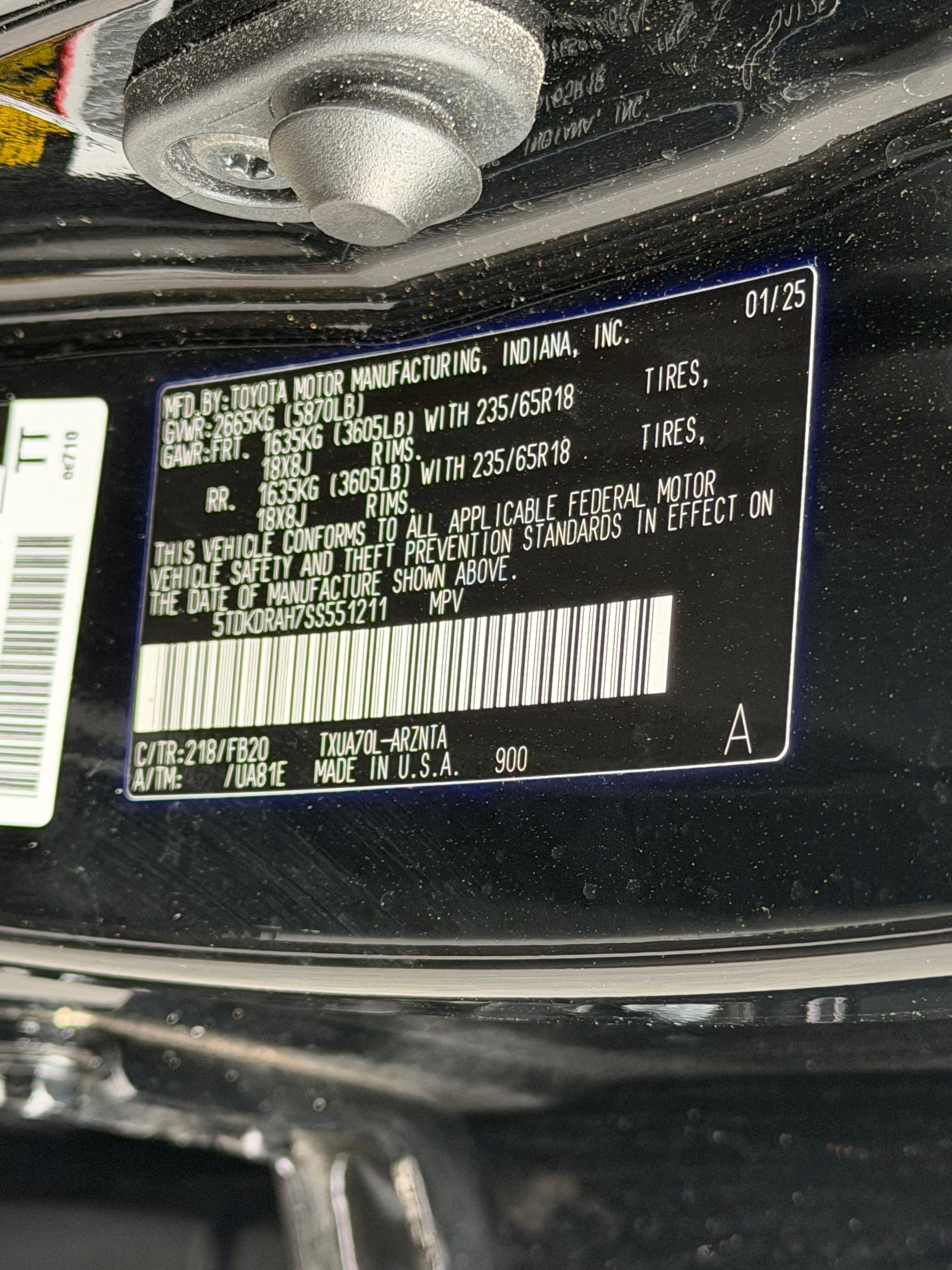 Used 2025 Toyota Highlander LE image 22