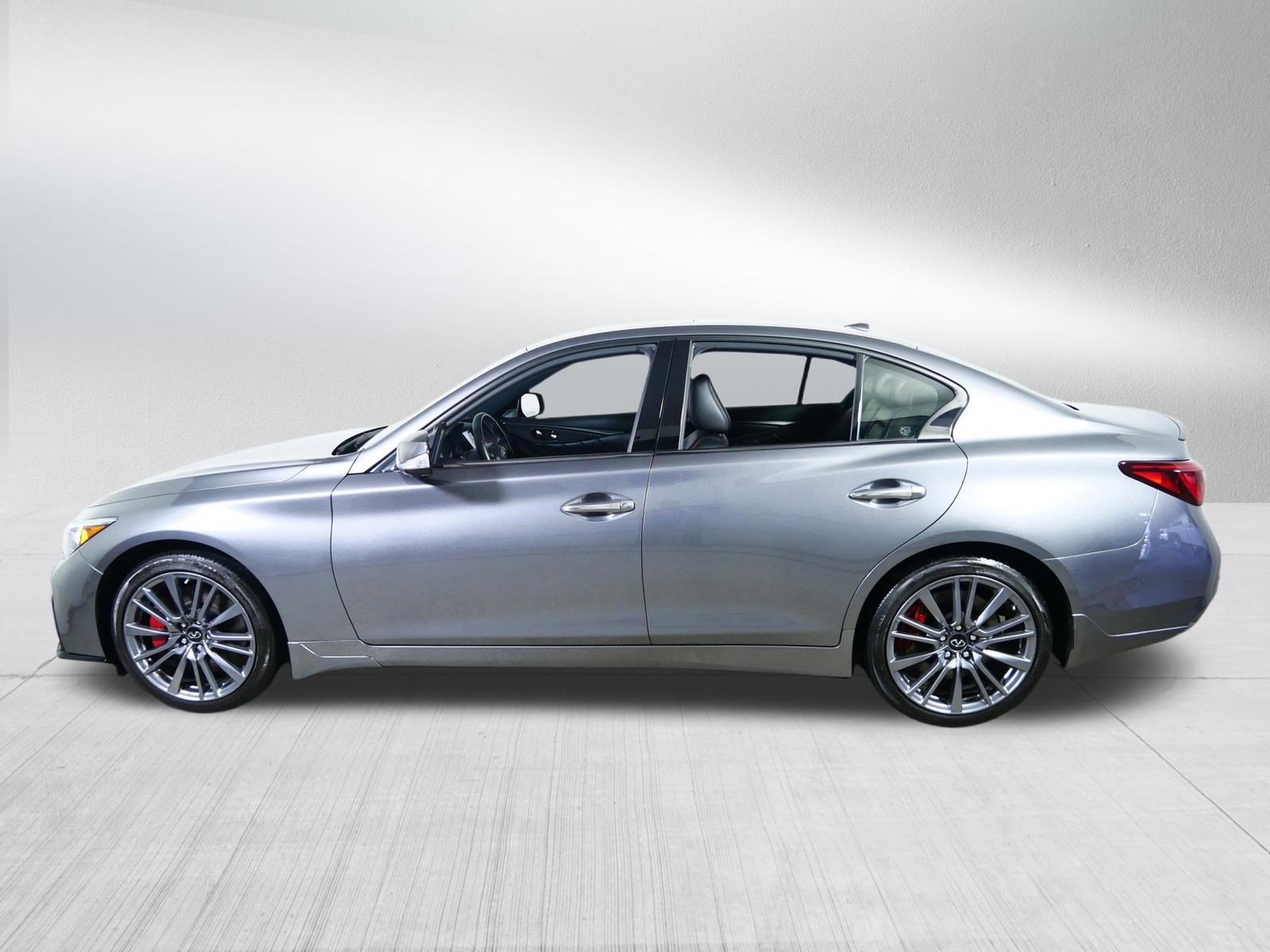 Used 2023 INFINITI Q50 Red Sport 400 w/ Carbon Fiber Package image 4