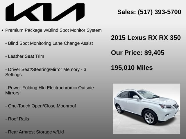 Used 2015 Lexus RX 350 AWD image 10