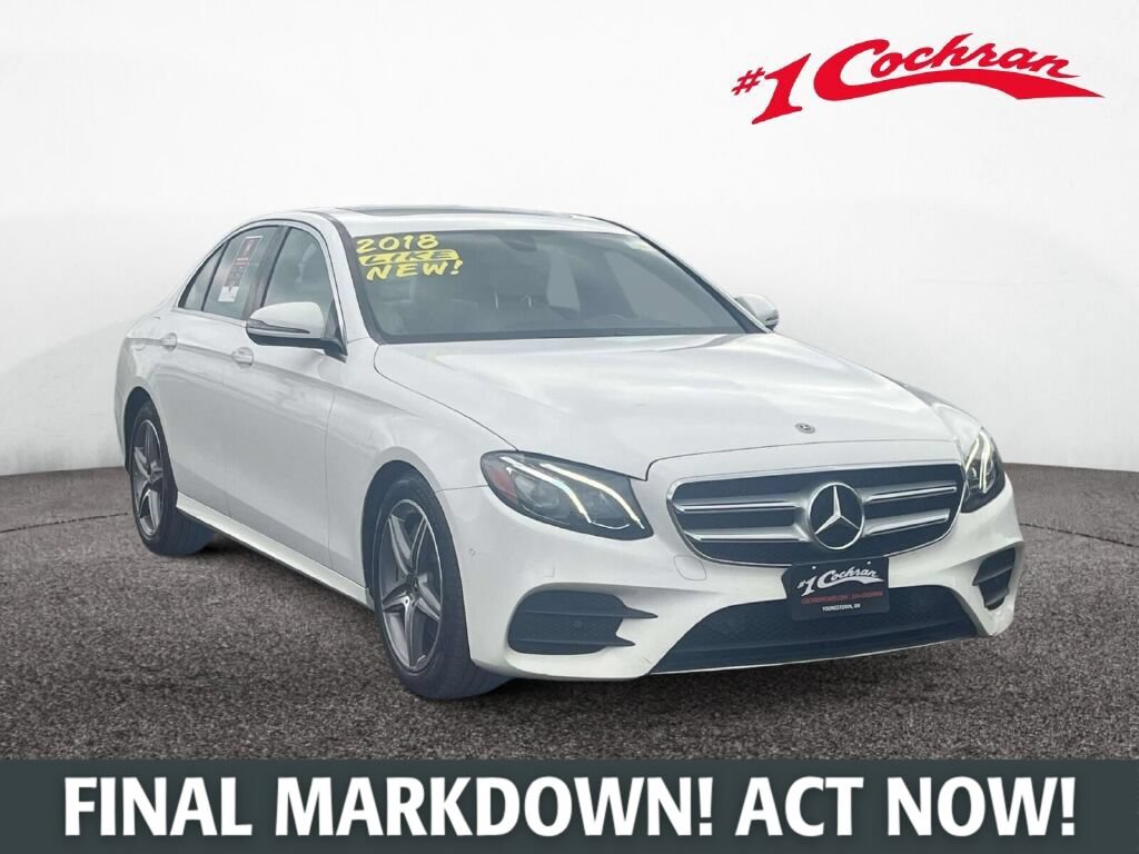 Used 2018 Mercedes-Benz E 400 4MATIC Sedan