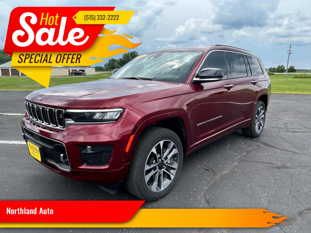 Used 2021 Jeep Grand Cherokee L Overland w/ Advanced Protech Group III image 2