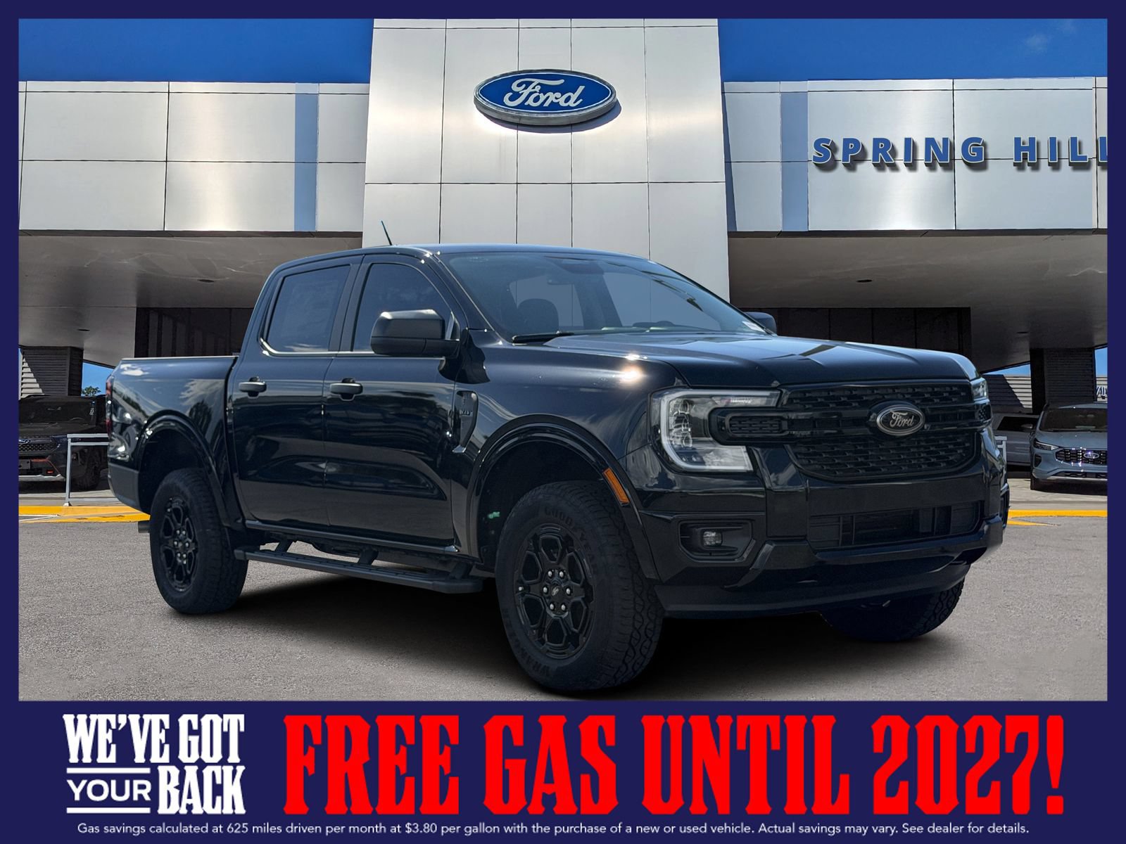 New 2026 Ford Ranger XLT w/ Black Appearance Package