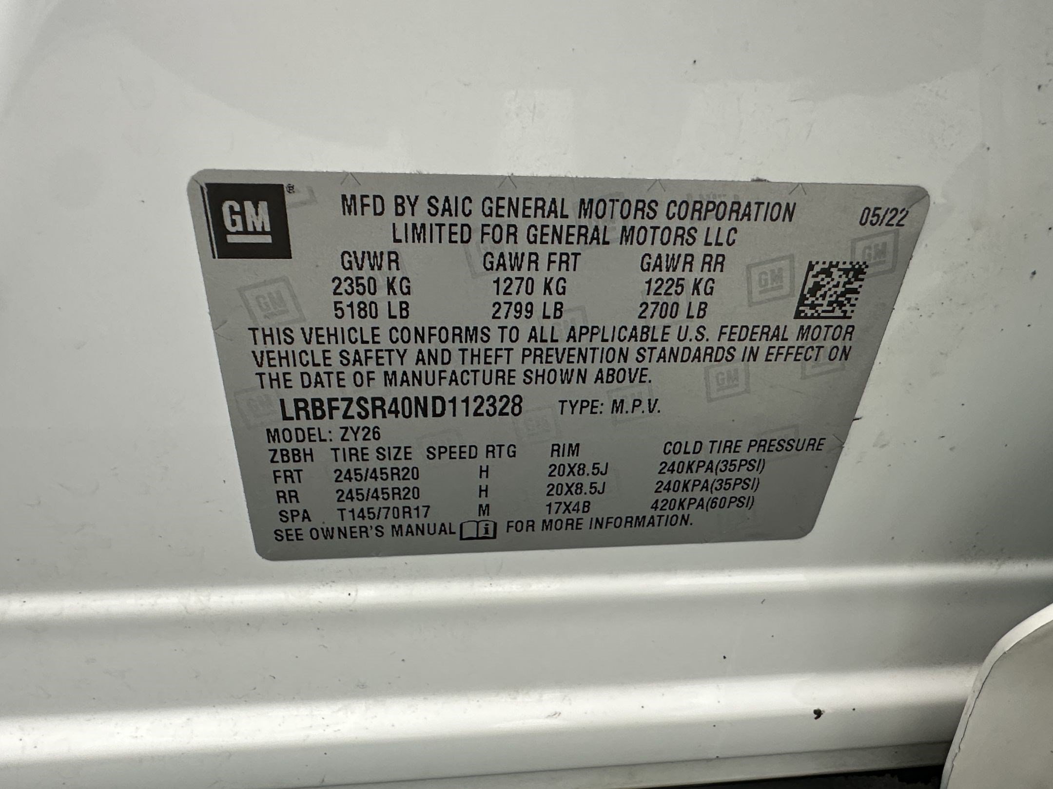 Certified 2022 Buick Envision Avenir w/ Safety Package AWD/4WD image 27