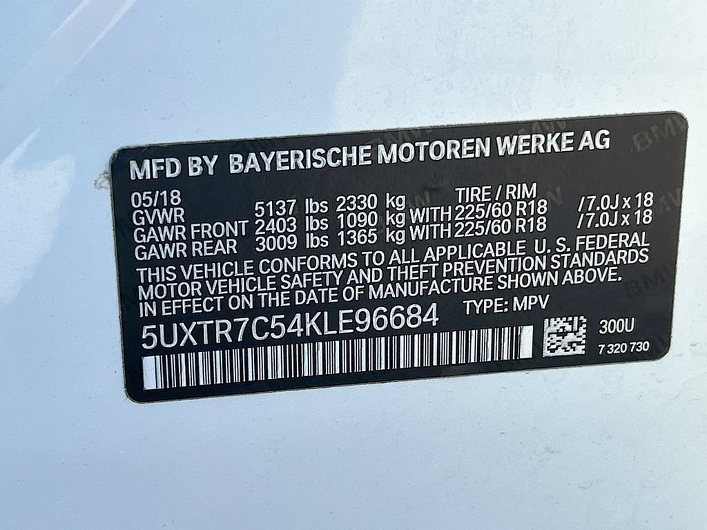 Used 2019 BMW X3 sDrive30i RWD image 32