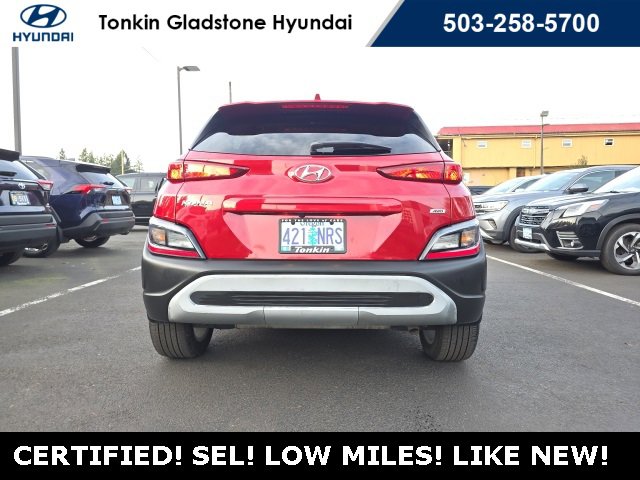 Certified 2022 Hyundai Kona SEL w/ Cargo Package image 6