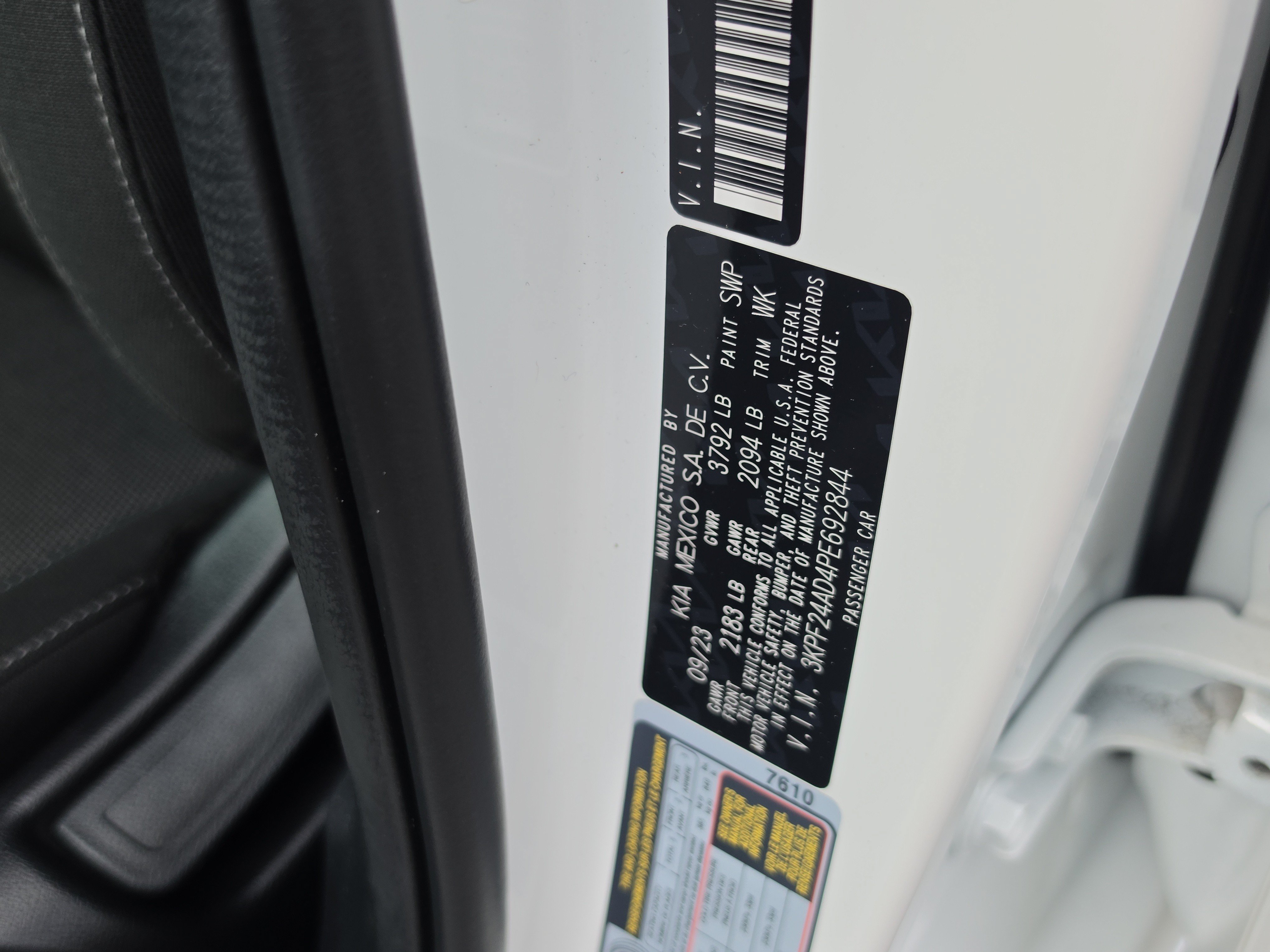 Certified 2023 Kia Forte LXS FWD image 31