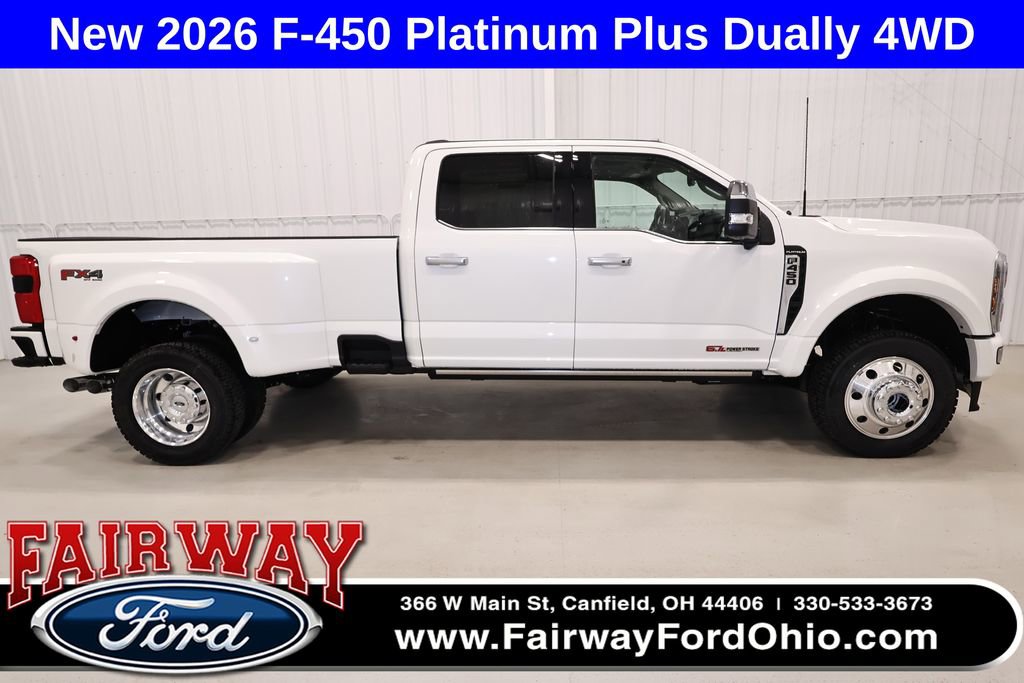 New 2026 Ford F450 Platinum