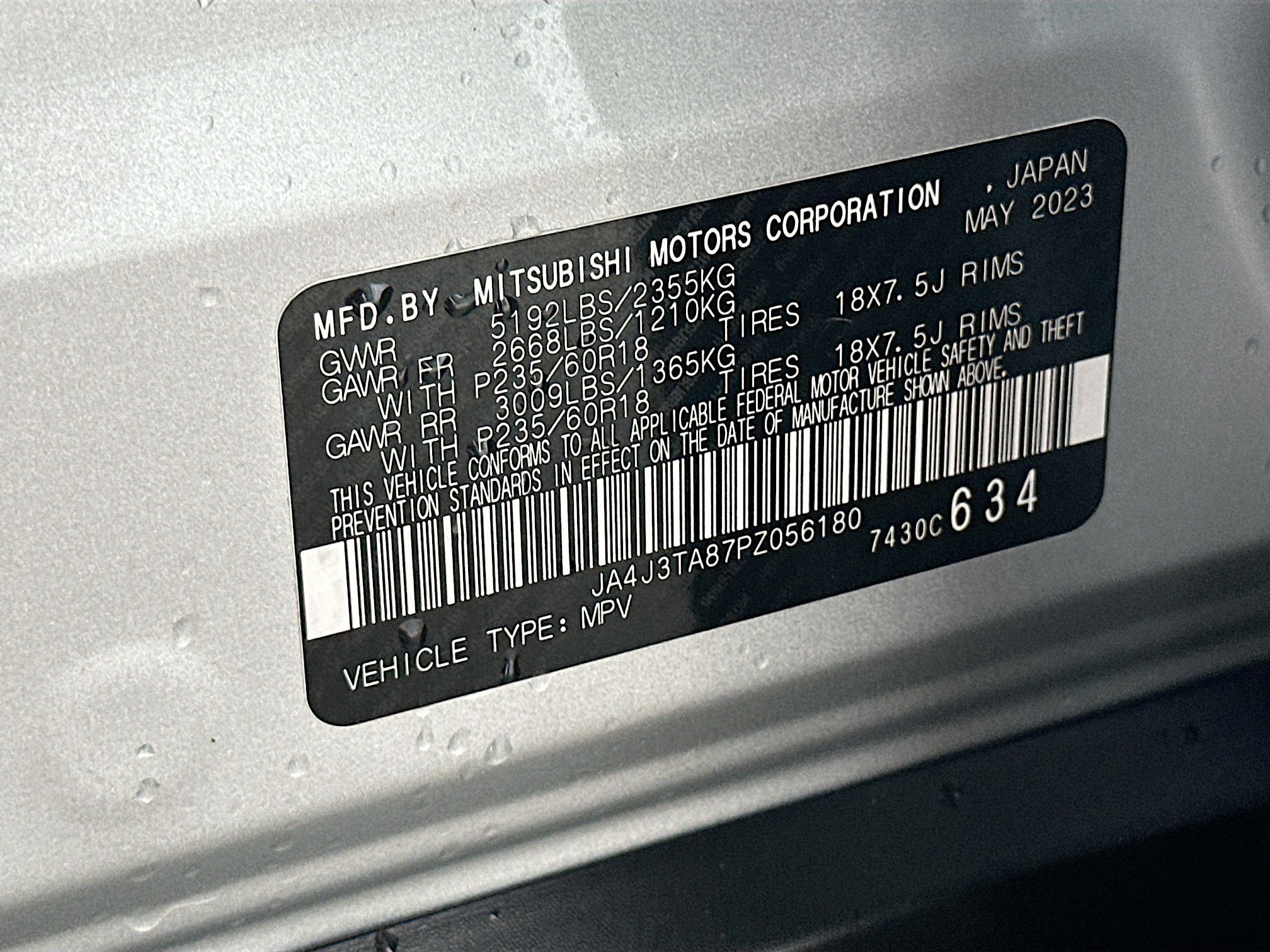 Used 2023 Mitsubishi Outlander ES FWD image 31