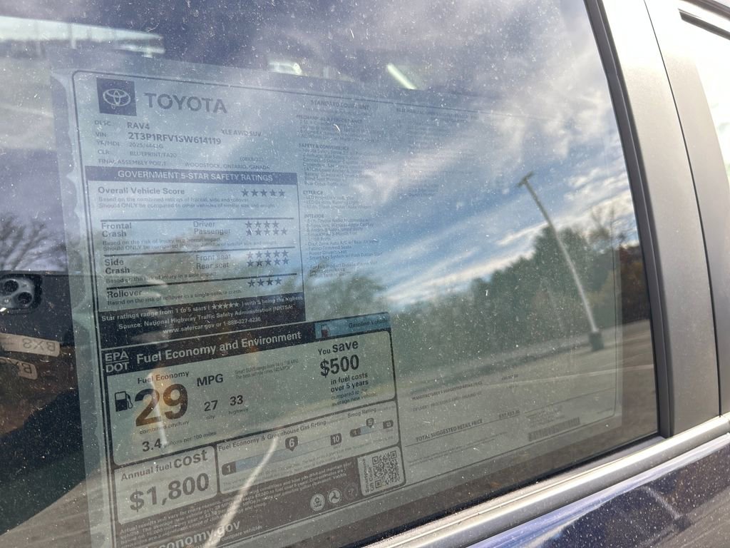 New 2025 Toyota RAV4 XLE image 30