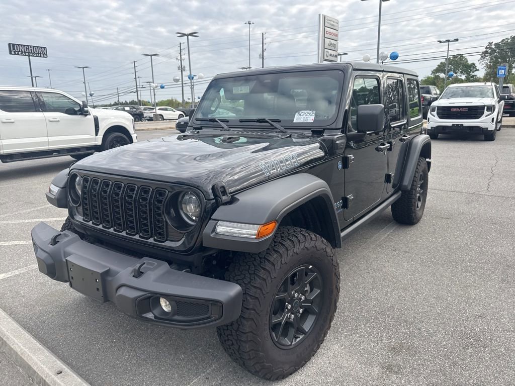 Used 2025 Jeep Wrangler Unlimited Sport S 4xe image 1
