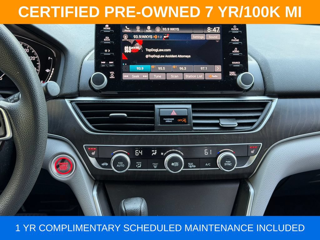 Used 2018 Honda Accord EX image 19