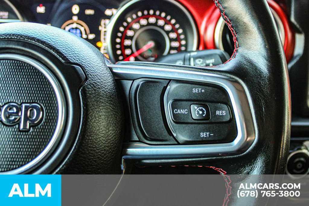 Used 2021 Jeep Wrangler Unlimited Rubicon w/ Uconnect 4C Nav & Sound Group AWD/4WD image 27