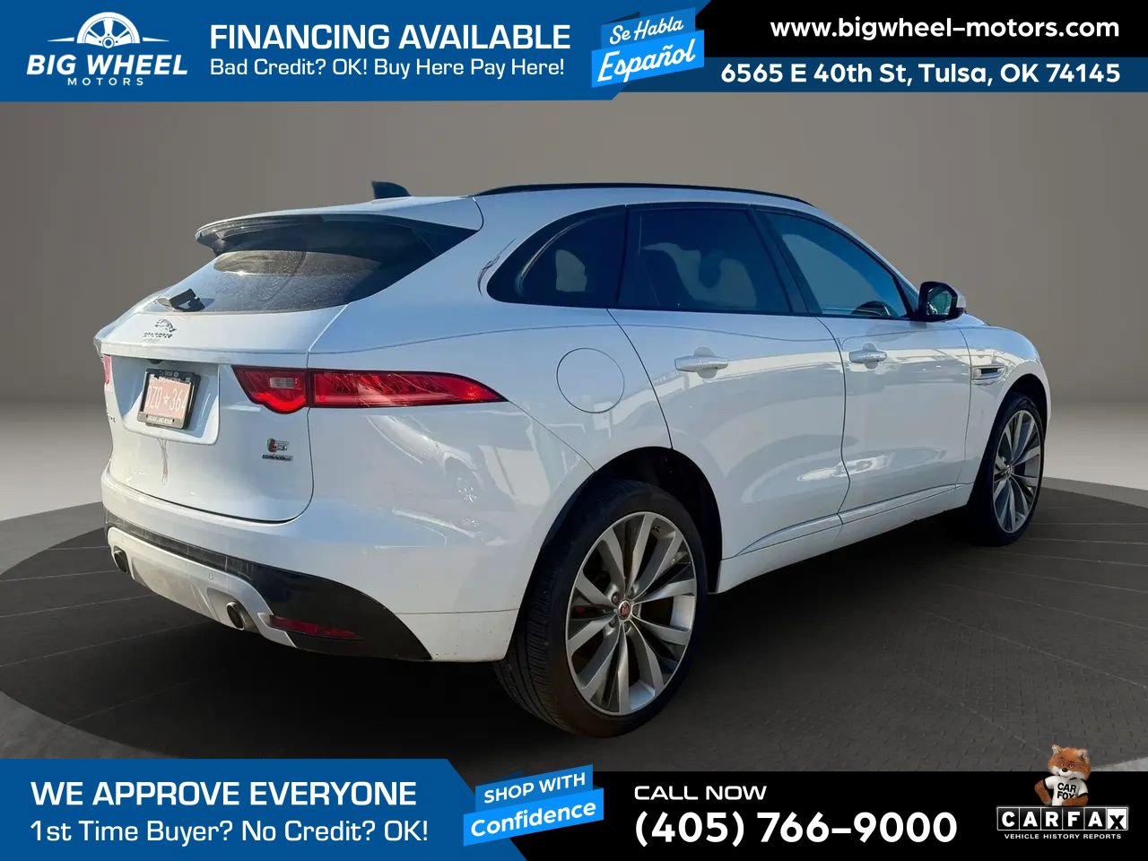 Used 2020 Jaguar F-PACE S AWD/4WD image 4