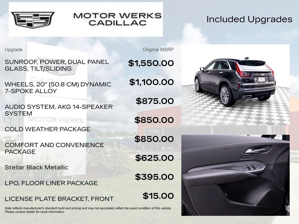 Certified 2025 Cadillac XT4 Premium Luxury AWD/4WD image 9