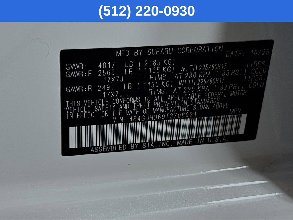 Certified 2026 Subaru Crosstrek 2.0i Premium AWD/4WD image 41