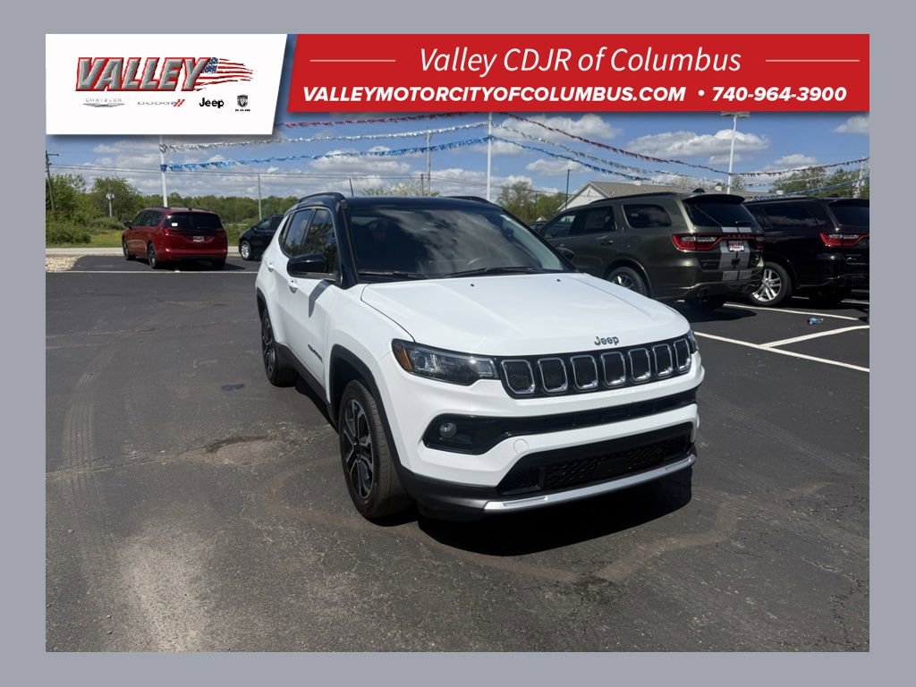 Used 2022 Jeep Compass Limited w/ Sun and Sound Group
