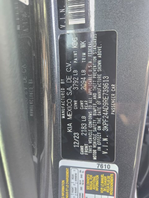 Used 2024 Kia Forte LXS FWD image 22