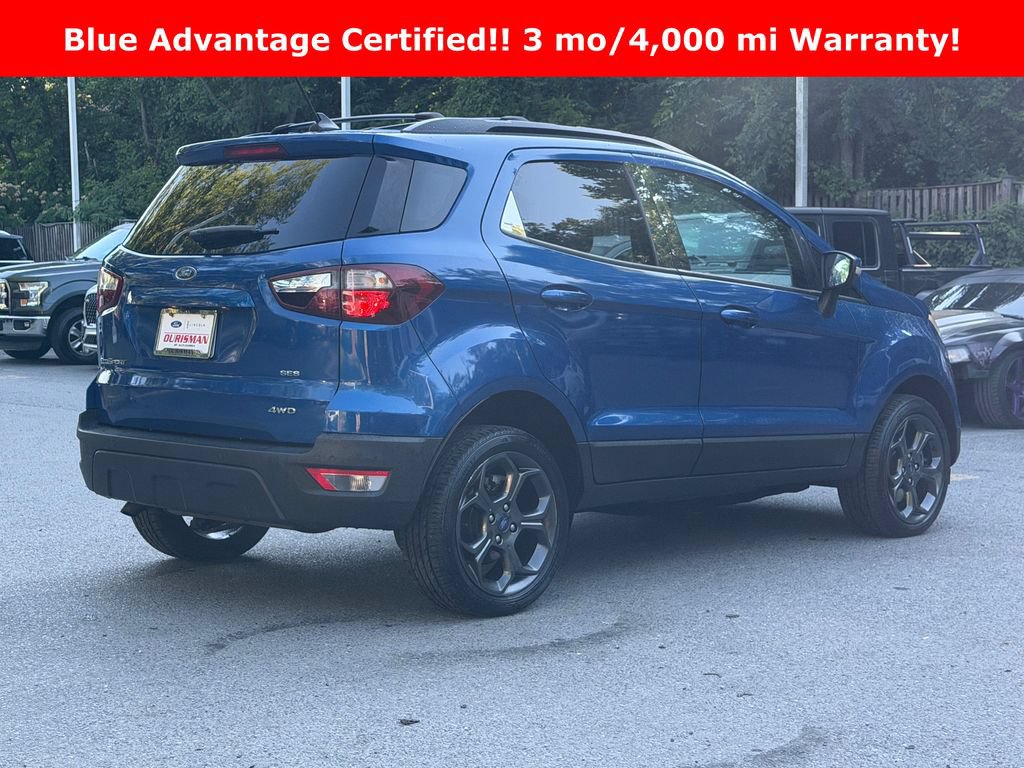 Certified 2018 Ford EcoSport SES w/ Interior Protection Package AWD/4WD image 7