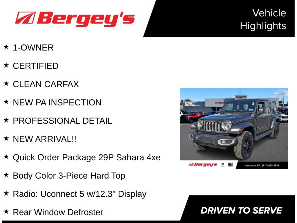 Used 2025 Jeep Wrangler Unlimited Sahara image 8