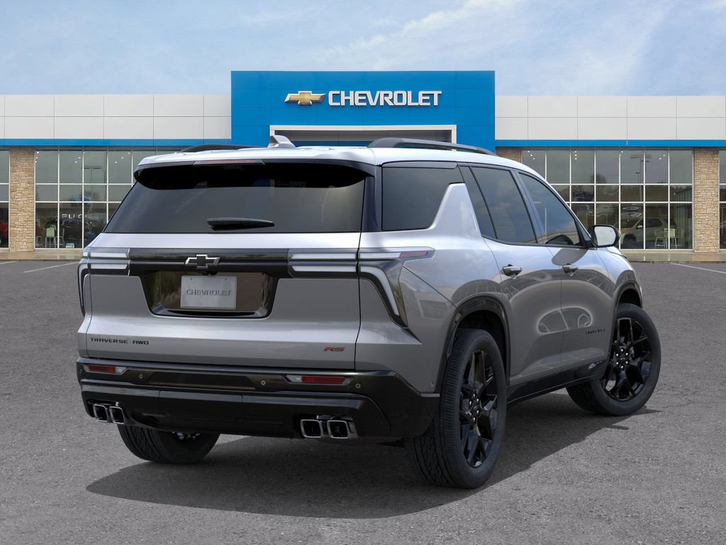 New 2026 Chevrolet Traverse RS w/ LPO, Floor Liner Package AWD/4WD image 4
