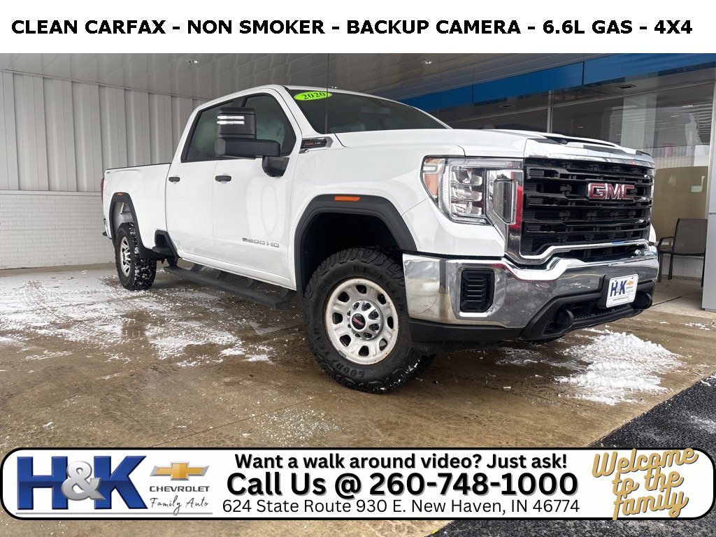 Used 2020 GMC Sierra 3500 4x4 Crew Cab w/ Fleet Convenience Package