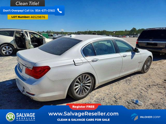 Used 2011 BMW 750Li w/ Luxury Seating Pkg RWD image 4