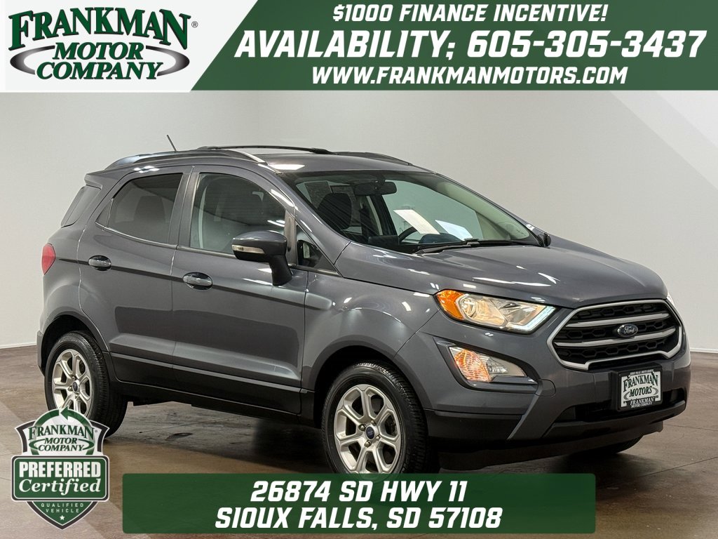 Used 2021 Ford EcoSport SE