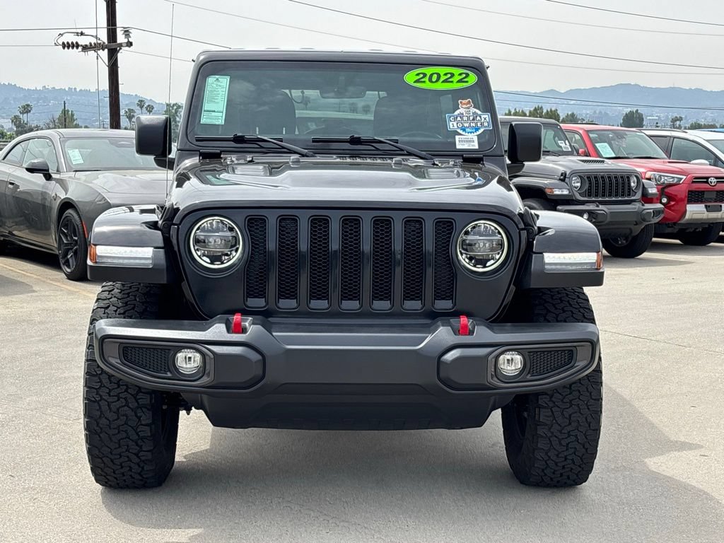 Used 2022 Jeep Wrangler Unlimited Rubicon w/ LED Lighting Group AWD/4WD image 6