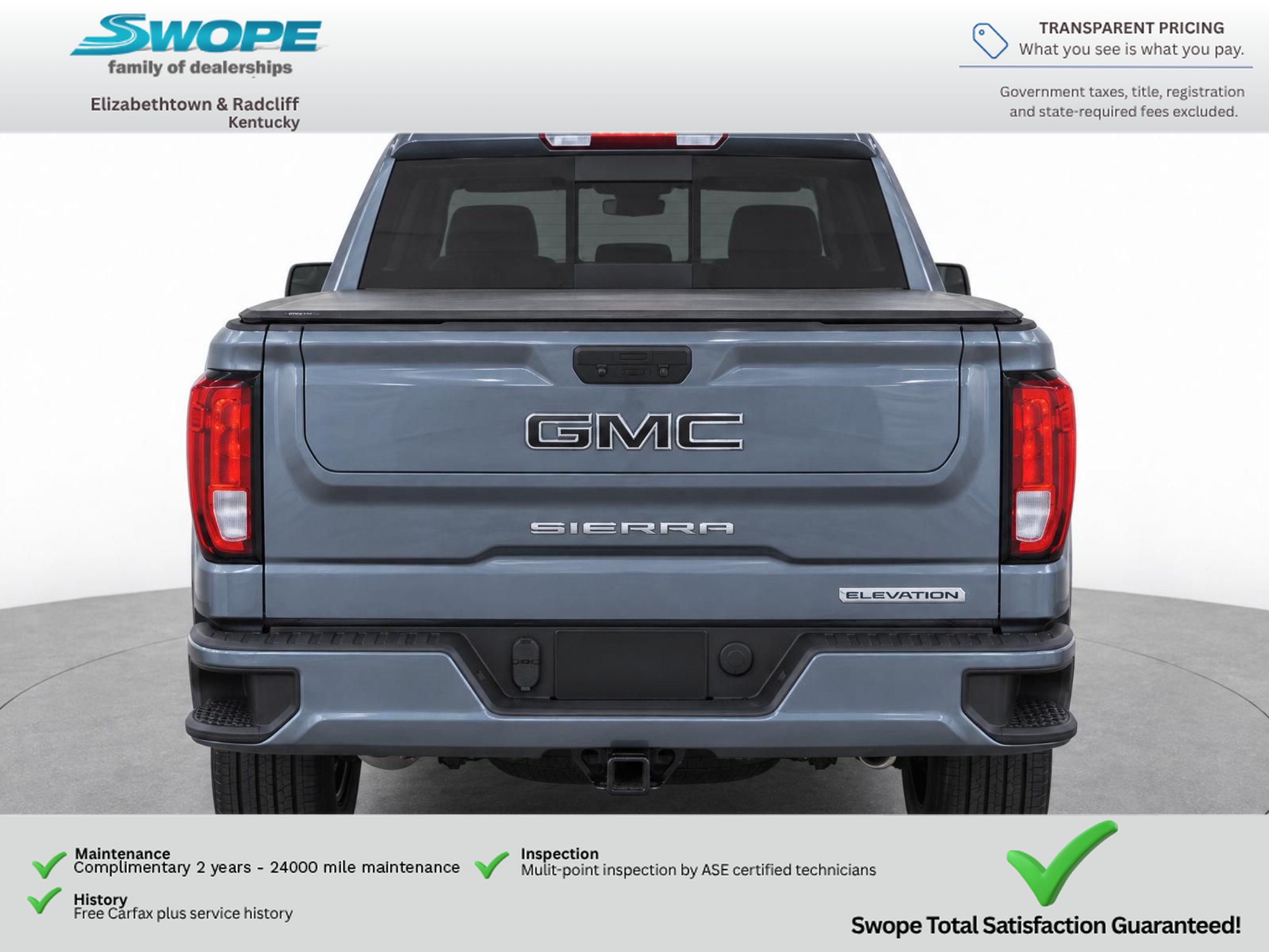 Used 2021 GMC Sierra 1500 Elevation w/ Preferred Package RWD image 6