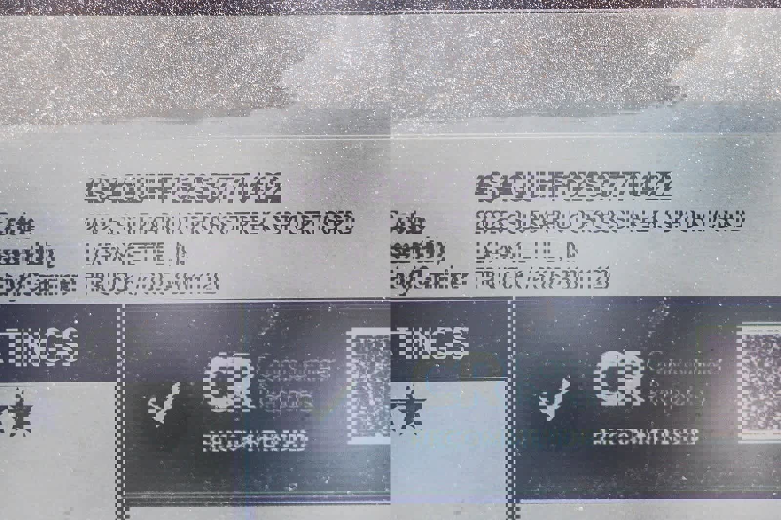 New 2025 Subaru Crosstrek 2.5i Sport image 26