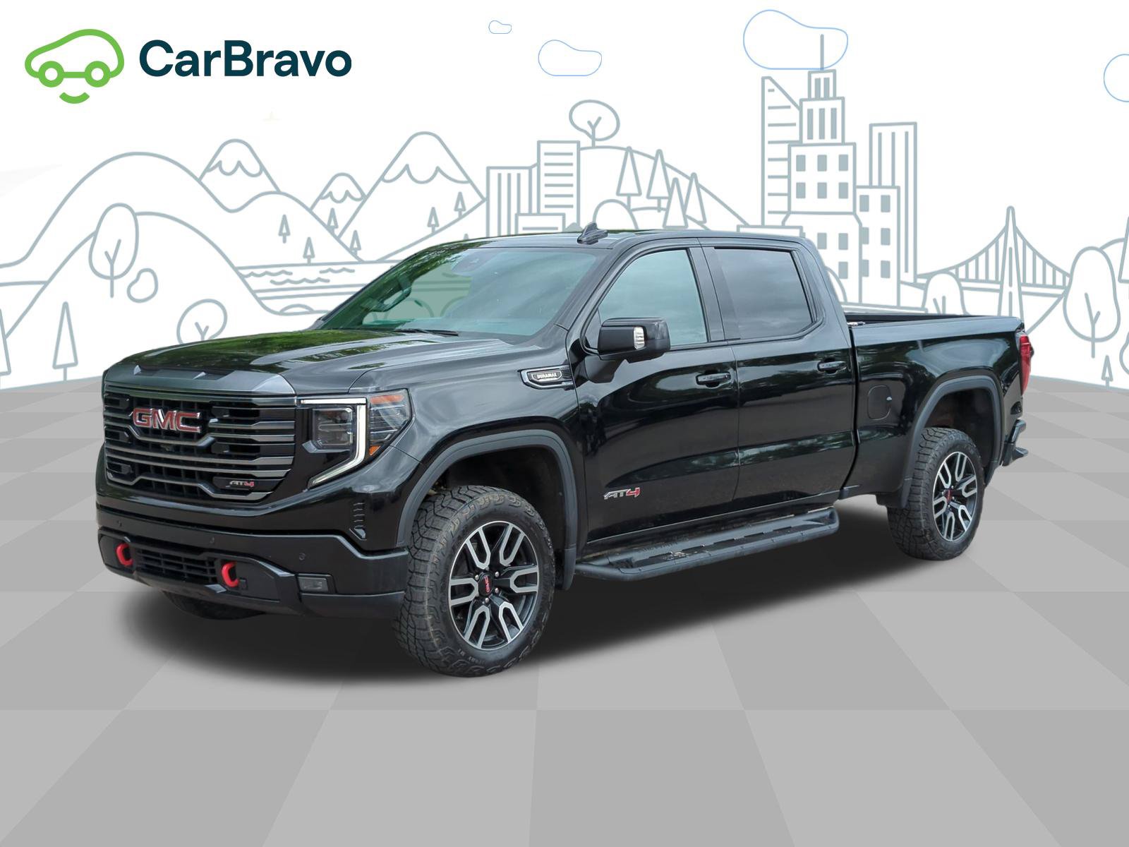 Certified 2022 GMC Sierra 1500 AT4 w/ AT4 Premium Package AWD/4WD image 1