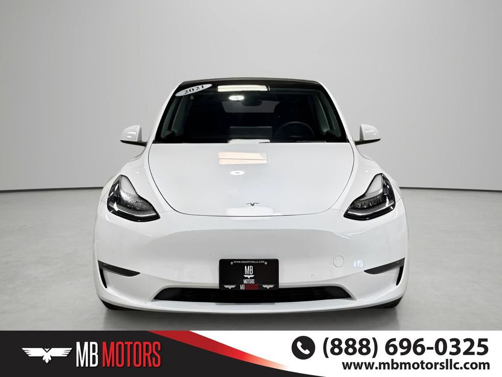 Used 2021 Tesla Model Y Long Range AWD/4WD image 2