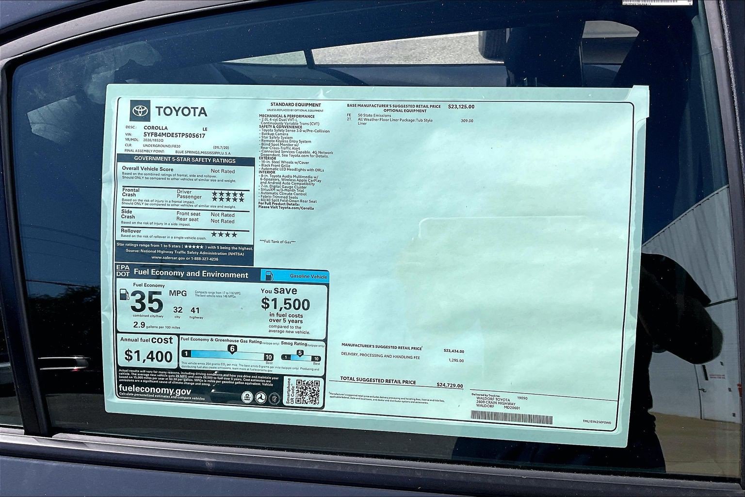 New 2026 Toyota Corolla LE FWD image 18
