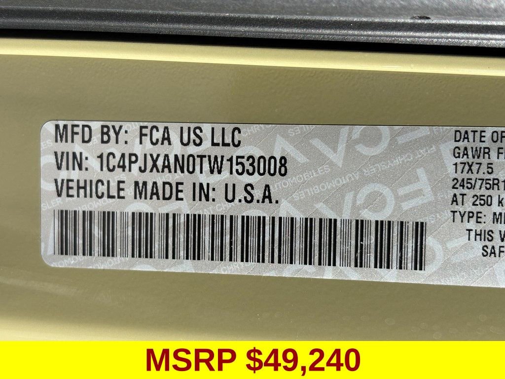 New 2026 Jeep Wrangler Sport S image 40