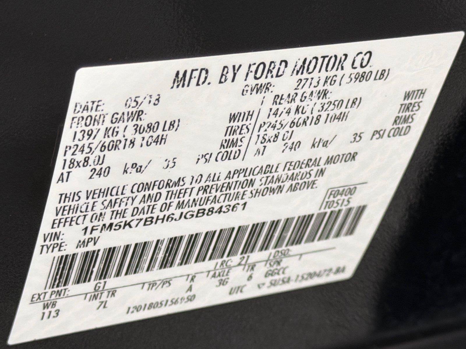 Used 2018 Ford Explorer FWD image 29