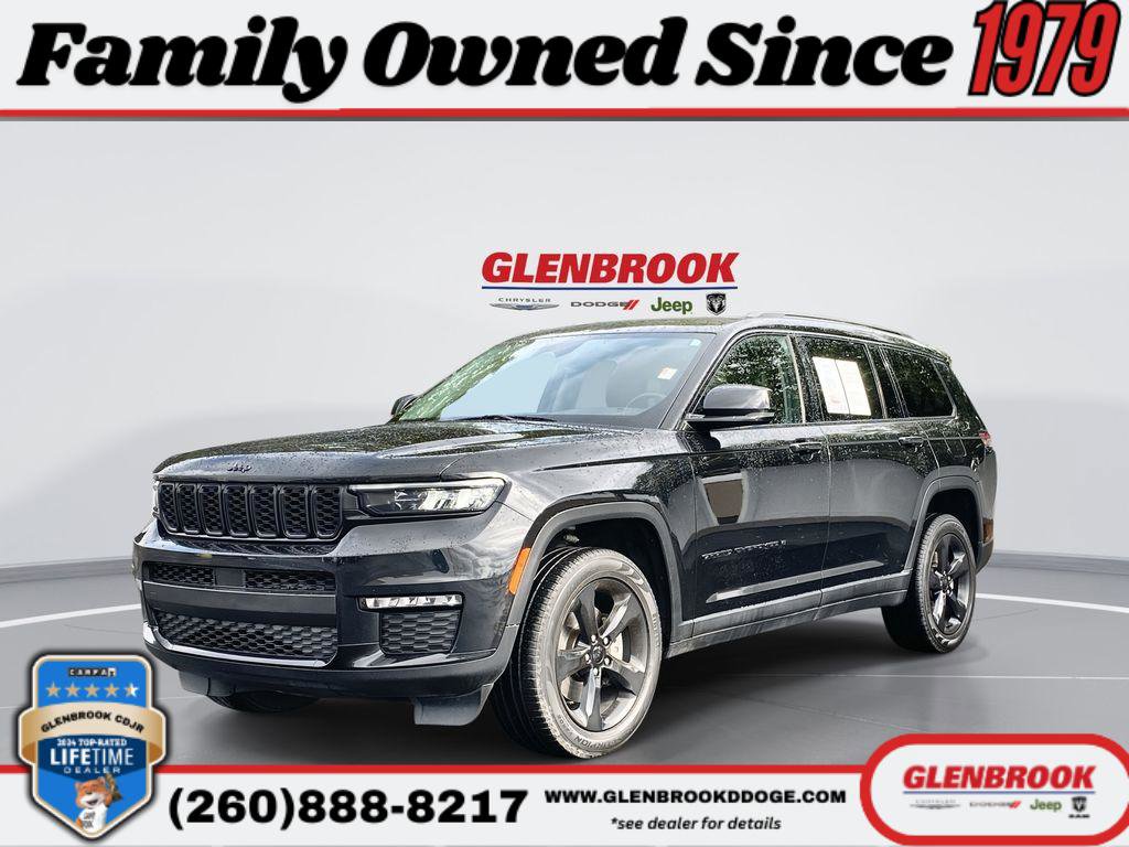 Certified 2022 Jeep Grand Cherokee L Limited w/ Black Appearance Package