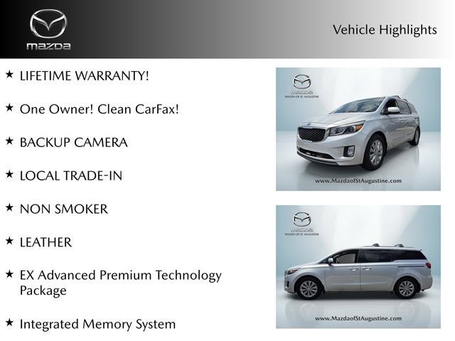 Used 2017 Kia Sedona EX FWD image 2
