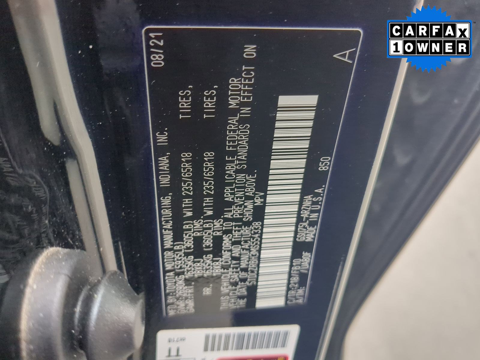 Used 2021 Toyota Highlander L image 30