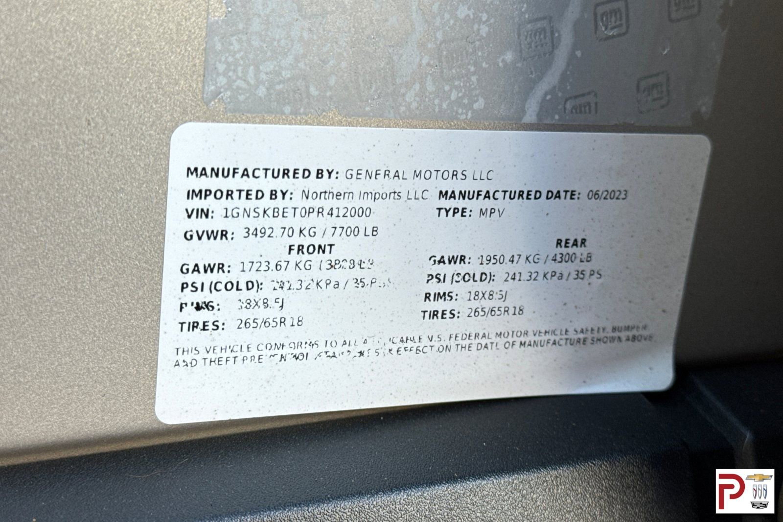 Certified 2023 Chevrolet Suburban LS image 34