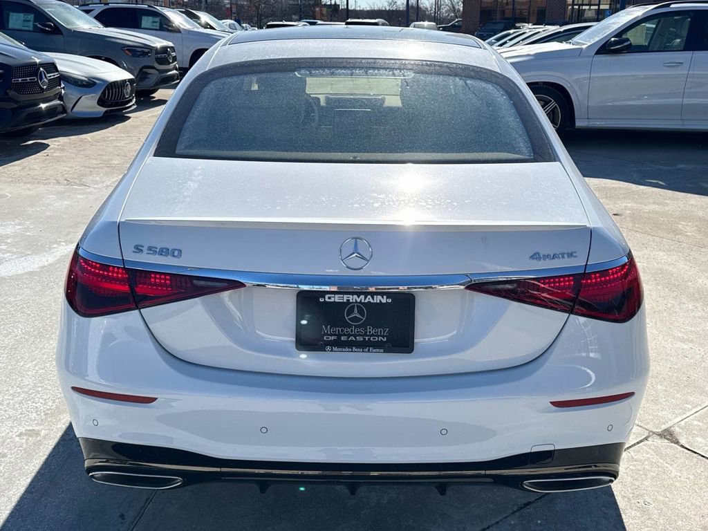 New 2025 Mercedes-Benz S 580 4MATIC Sedan image 5