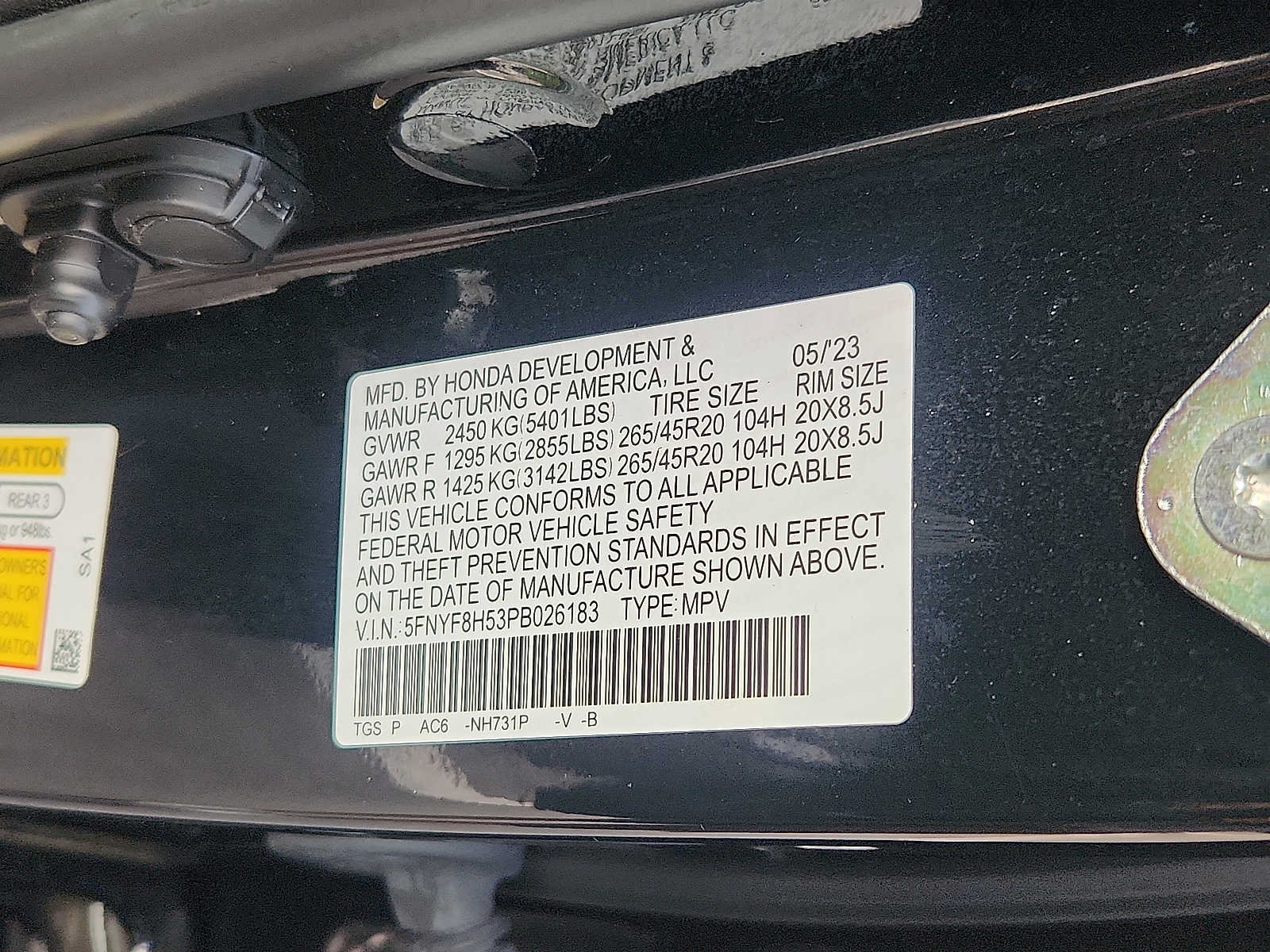 Used 2023 Honda Passport EX-L image 26
