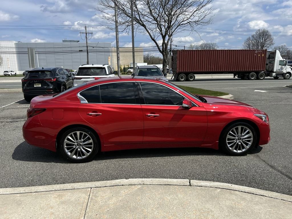 Certified 2023 INFINITI Q50 Luxe w/ Cargo Package image 9