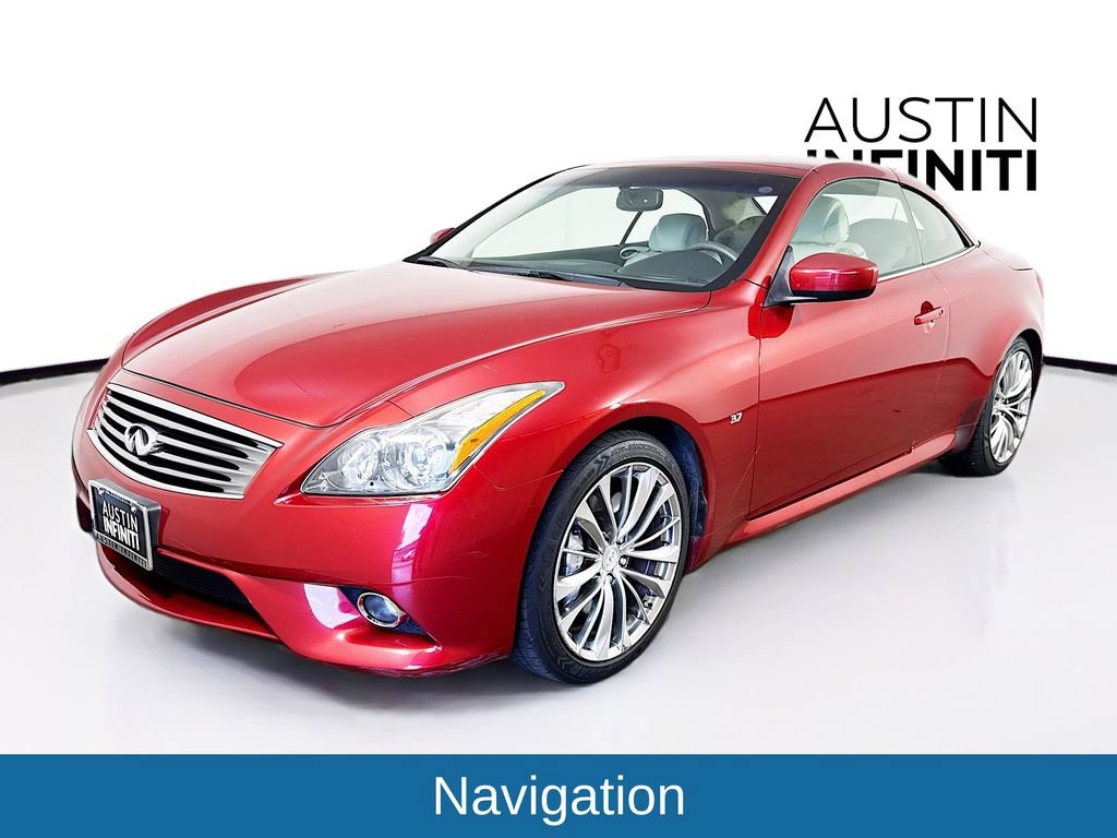 Used 2014 INFINITI Q60 Convertible w/ Premium Package RWD image 3