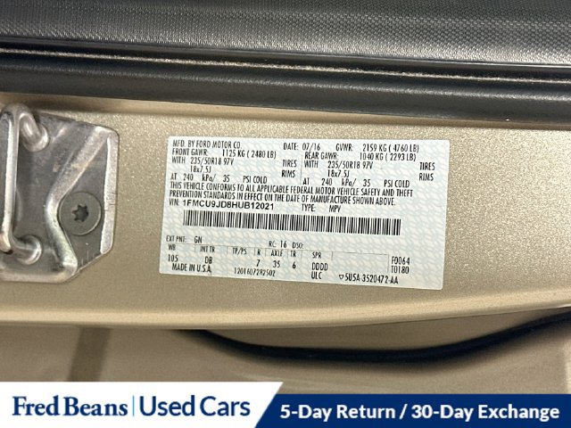 Used 2017 Ford Escape Titanium AWD/4WD image 39