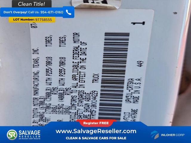 Used 2019 Toyota Tundra SR5 image 16